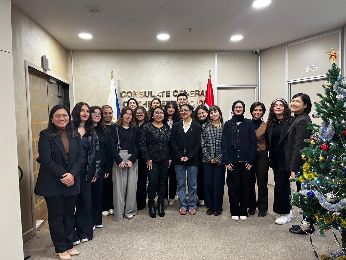 SUİK üyelerinin Filipinler İstanbul Başkonsolosluğu ziyareti, 5 Aralık 2025
